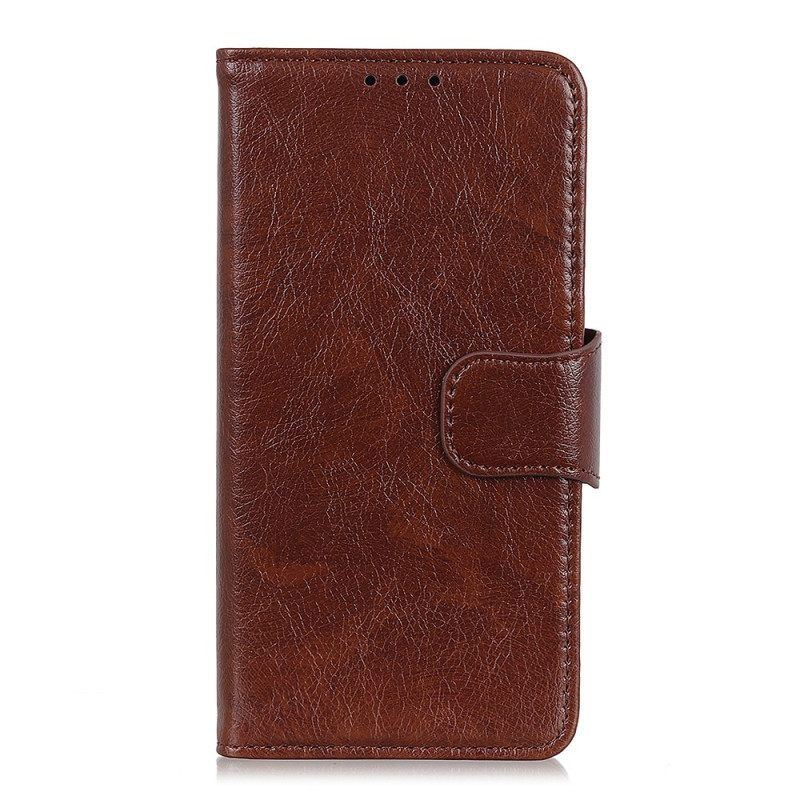 Κάλυμμα Realme C35 Split Nappa Leather